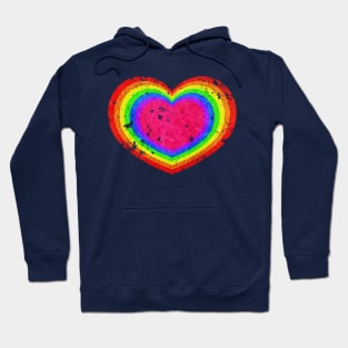 Rainbow Heart Hoodie